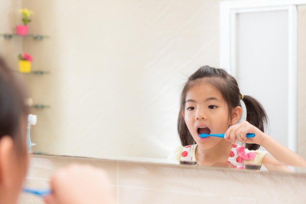 แปรงฟัน brush teeth